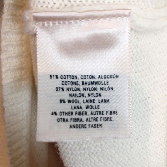 MOTH Crillon Ivory Open Cardigan Scrunch Back Sml - Picture 6 of 8